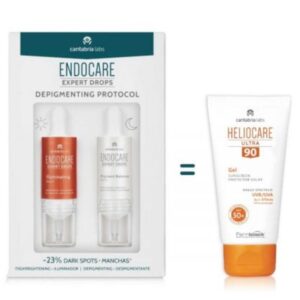 ENDOCARE EXPERT DROPS HYDRATING PROTOCOL 2X10ML + HELIOCARE GEL ULTRA SPF 90 OFFERT